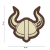 101 INC PVC Patch - Viking Helmet