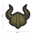 101 INC PVC Patch - Viking Helmet