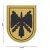 101 INC PVC Patch - Spanish Shield