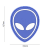 101 INC PVC Patch - Alien
