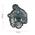 101 INC PVC 3D Patch - UV Skull Operator