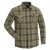 Pinewood Finnveden Checked Padded Overshirt - H.Olive/Terracotta