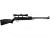 Swiss Arms Crow 4,5mm 10J with scope 4x32 - Black