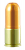 Lancer Tactical 40mm Granat Gas - Guld/Grön