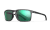 WileyX Axe CAPTIVATE Polarized Green Mirror/Gloss Crystal Grey Frame