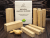 BeaverCraft BW10 Set Of European Acacia Carving Blocks 10 Pcs