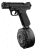 Action Army Drum Magazine - AAP01 GBB 350rds 6mm