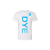 Dye T-Shirt White Fade