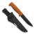 Peltonen M07 Ranger Puukko PTFE with Composite Sheath - Orange/Svart