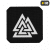 M-Tac Patch Laser Cut - Valknut