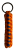 HLTD Nyckelring med Paracord