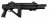 Black Ops Fabarm STF12 Compact Shotgun Gas 6mm - Svart
