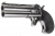 Marushin Derringer Hunter Gas Gun - Silver