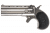 Marushin Derringer Hunter Gas Gun - Silver