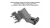 UTG Accu-Sync 45 Degree Angle Flip-Up Rear Sight