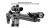 UTG Accu-Sync 45 Degree Angle Flip-Up Rear Sight