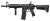 Lancer Tactical LT-12 G2 Gen2 M4 CQBR AEG Combo - Svart