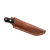 Casström No.8 SFK - Svart Micarta Flatslipad