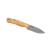 Casström No.8 SFK - Stabilized Curly Birch Flat Grind