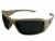 Edge Hamel Ranger Green Thin Temple Gray Frame /Polarized Smoke Lens