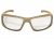 Edge Hamel Sand Thin Temple Matte Sand Frame /Clear Vapor Shield Lens