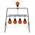 RazorGun Spinner Target Steel 4+1 Max 17J