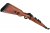Snow Wolf Karabiner 98K Bolt-Action Sniper Rifle 6mm Real Wood