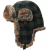 Avignon Flaps Hat - Black/Green