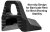 UTG Super Slim Keymod Hand Stop/ Barricade Rest Kit - Black