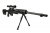 4411D Spring Sniper Rifle with RIS, Scope And Bipod