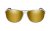 WileyX Klein Pol Amber Gold Mirror Gunmetal Frame