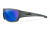 WileyX CLIMB CAPTIVATE Polarized Blue Mirror Lenses Matte Grey Frame