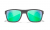 WileyX KINGPIN Captivate Green Mirror Matte Graphite Frame