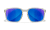 WileyX Alfa CAPTIVATE Polarized Blue Mirror/Gloss Clear Crystal Frame
