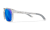WileyX Alfa CAPTIVATE Polarized Blue Mirror/Gloss Clear Crystal Frame