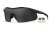 WileyX Vapor Comm 2.5mm Lenses Grey Clear Light Rust Frame Matte Black
