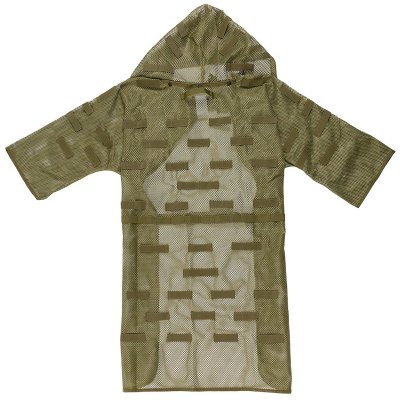 MFH Mesh Jacket for Ghillie Making - Olive