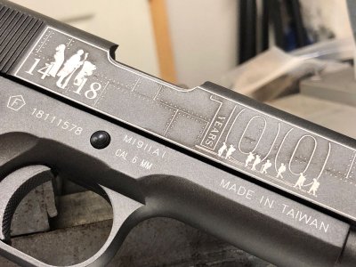 Cybergun Colt 1911 100th Anniversary Limited Edition Co2 6mm