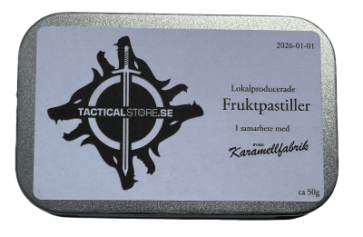 Byske Karamellfabrik Pastilles in a Tin Can 50g