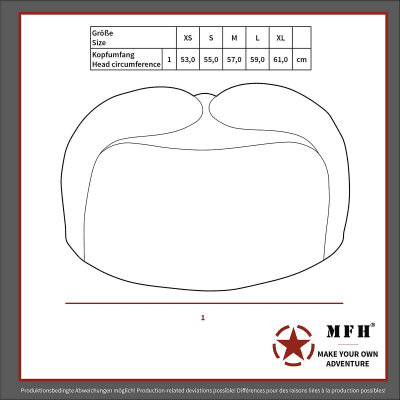 MFH Pälsmössa Fodrad