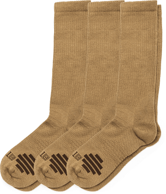 5.11 Tactical Duty Ready Plus OTC Socks (3-Pack) (Färg: US Dark Coyote, Storlek: Small (