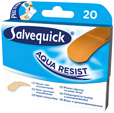 Salvequick Aqua Resist Medium 20pcs