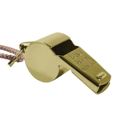 Rotcho Rothco GI Style Police Whistle Brass