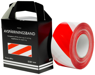 Varningsband/Avspärrningsband 500m