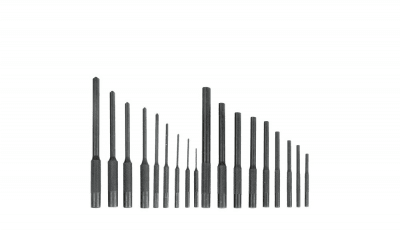 Wheeler Master Roll Pin Punch Set