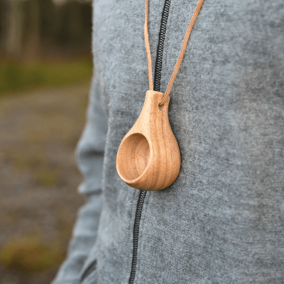 Stabilotherm Träkåsa med Halsrem 4,5cl