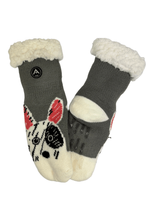 Avignon Heat Max Antihalksocka Barn 27-35 (Färg: Vit/Grå)