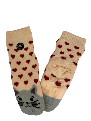 Avignon Heat Max Antihalksocka Barn 27-35 (Färg: Grå/Beige)