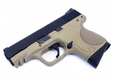 WE Little Bird Pistol GBB 6mm - FDE/Tan