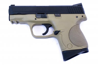 WE Little Bird Pistol GBB 6mm - FDE/Tan